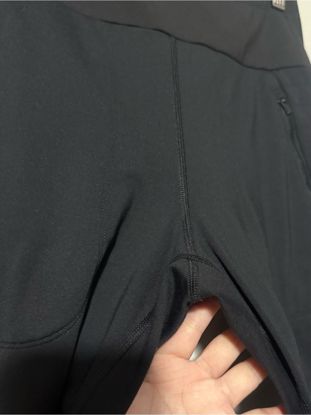 Athleta Peak Hybrid Fleece Flare Pant - Picture 7 of 12